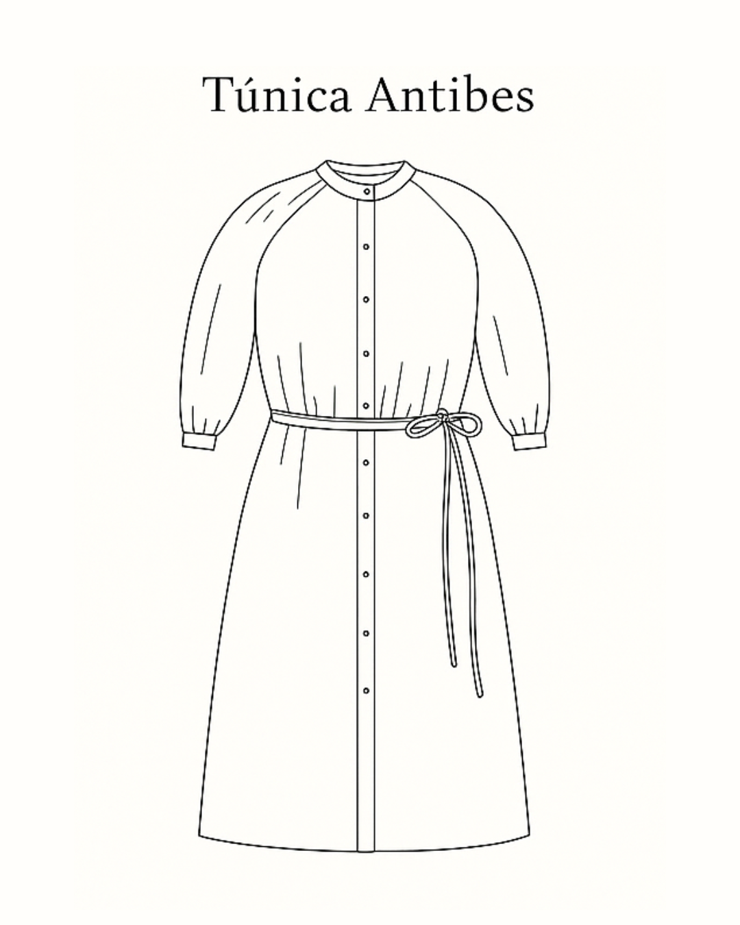 Túnica Antibes Rayas Azules