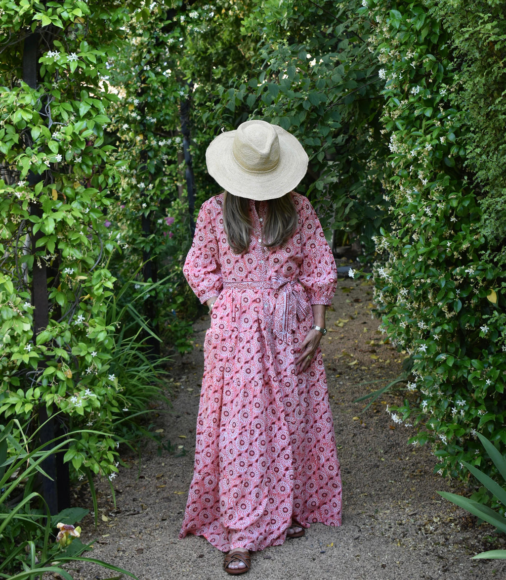 Vestido Paneles Vance Rosado