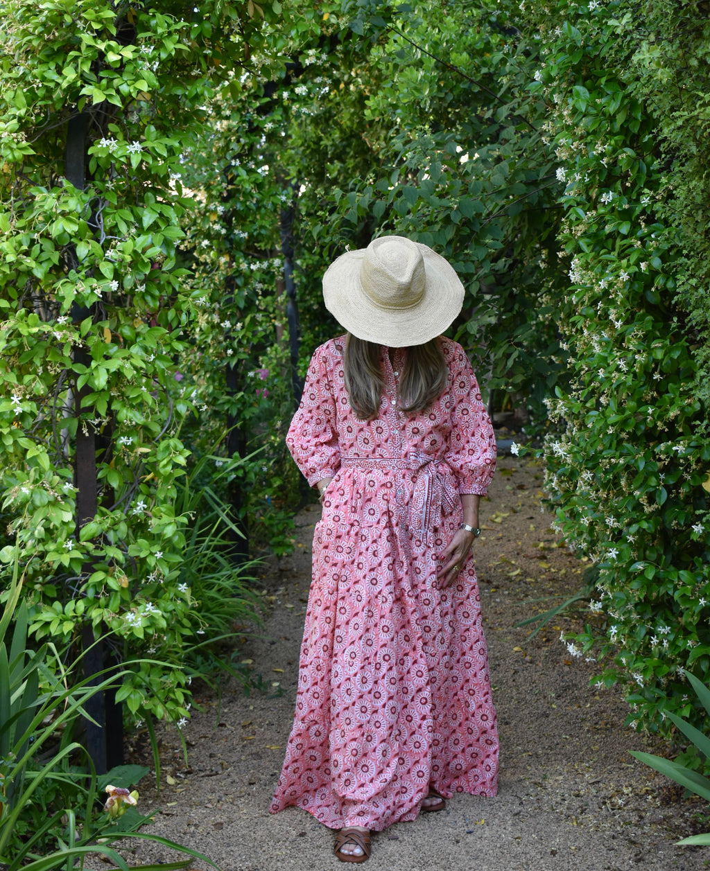 Vestido Paneles Vance Rosado