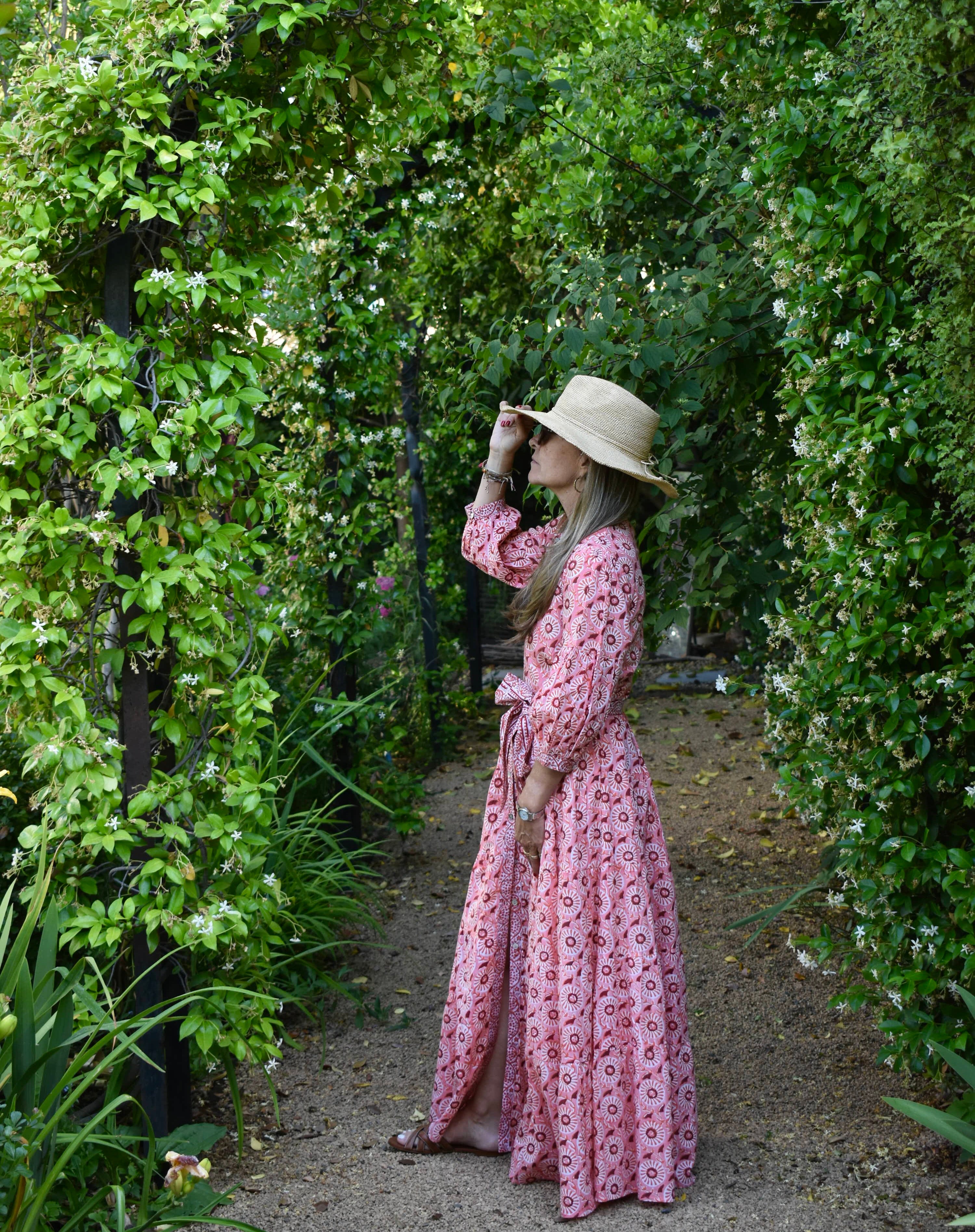 Vestido Paneles Vance Rosado