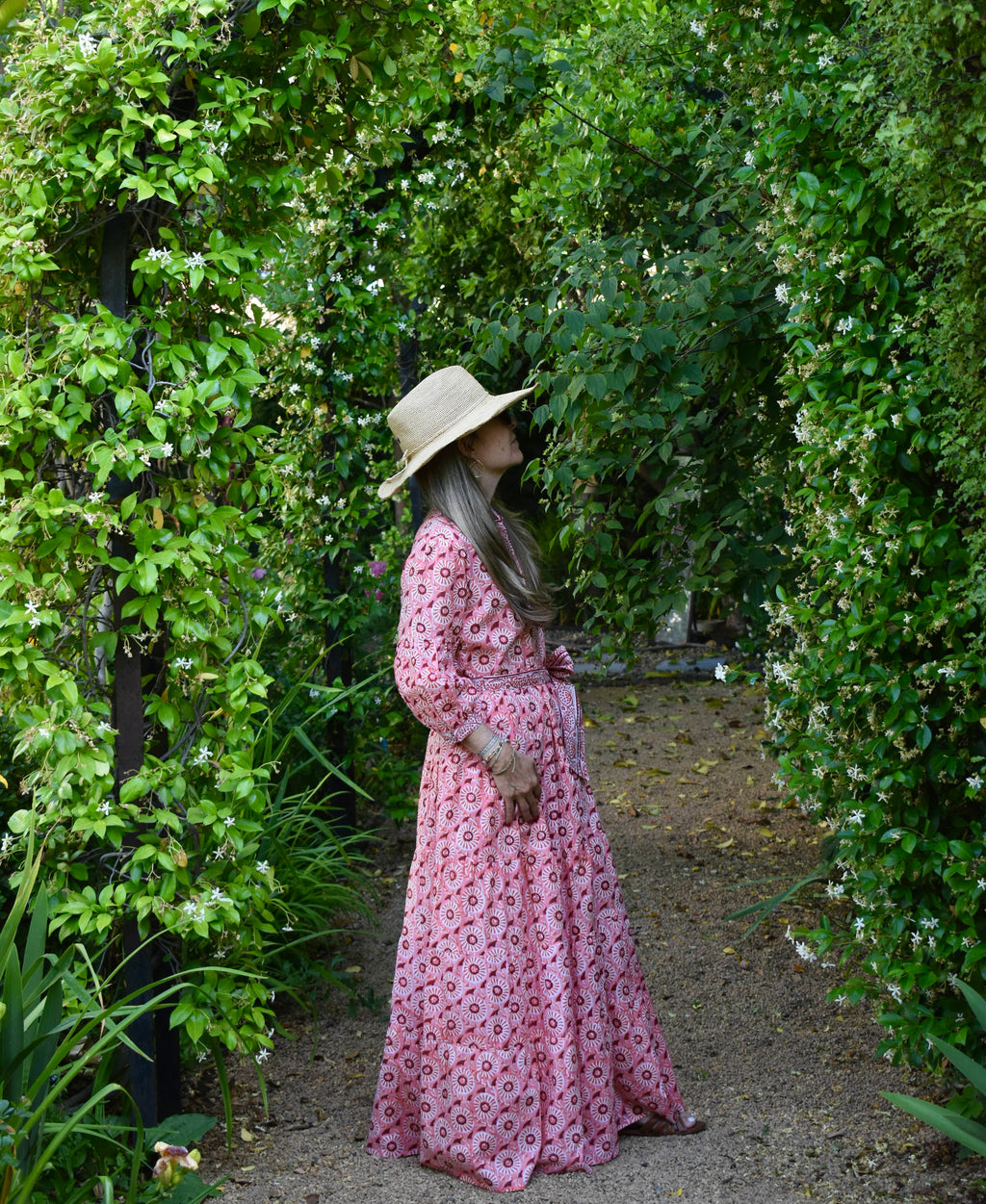 Vestido Paneles Vance Rosado