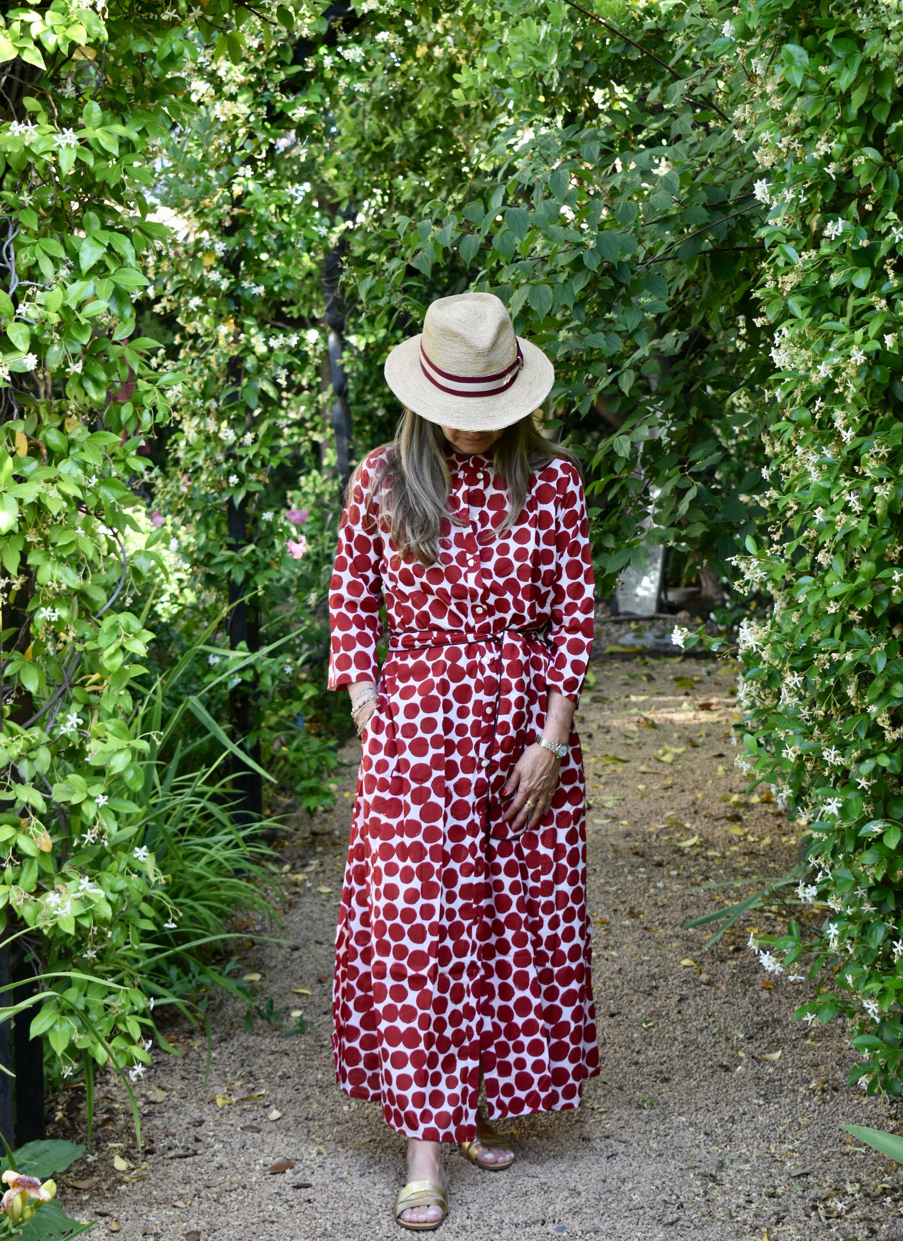 Túnica Brise Lunares rojos