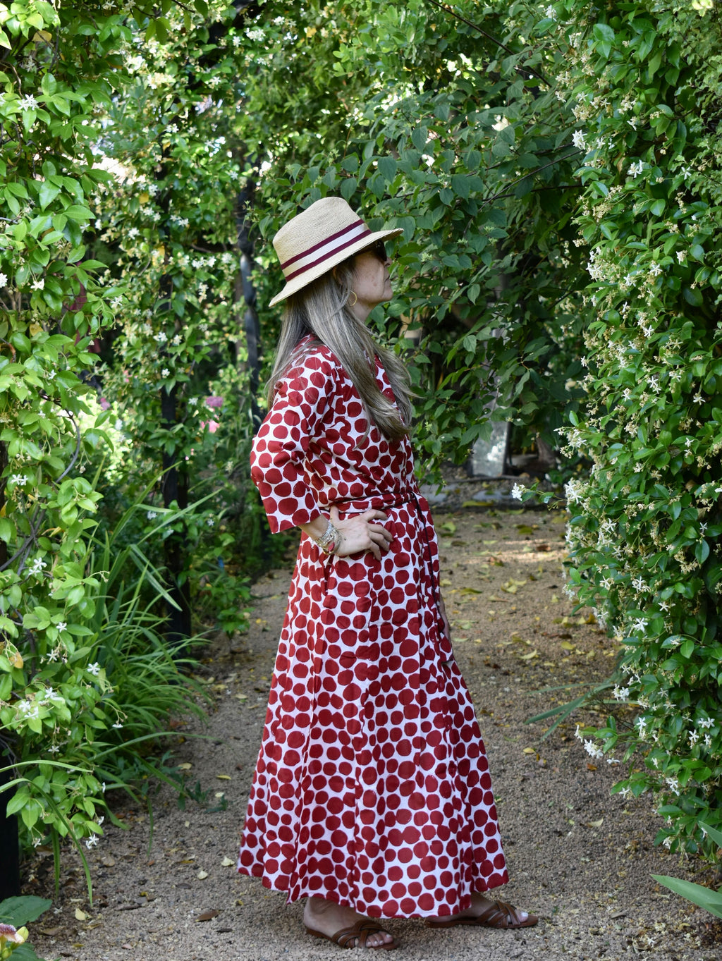 Túnica Brise Lunares rojos