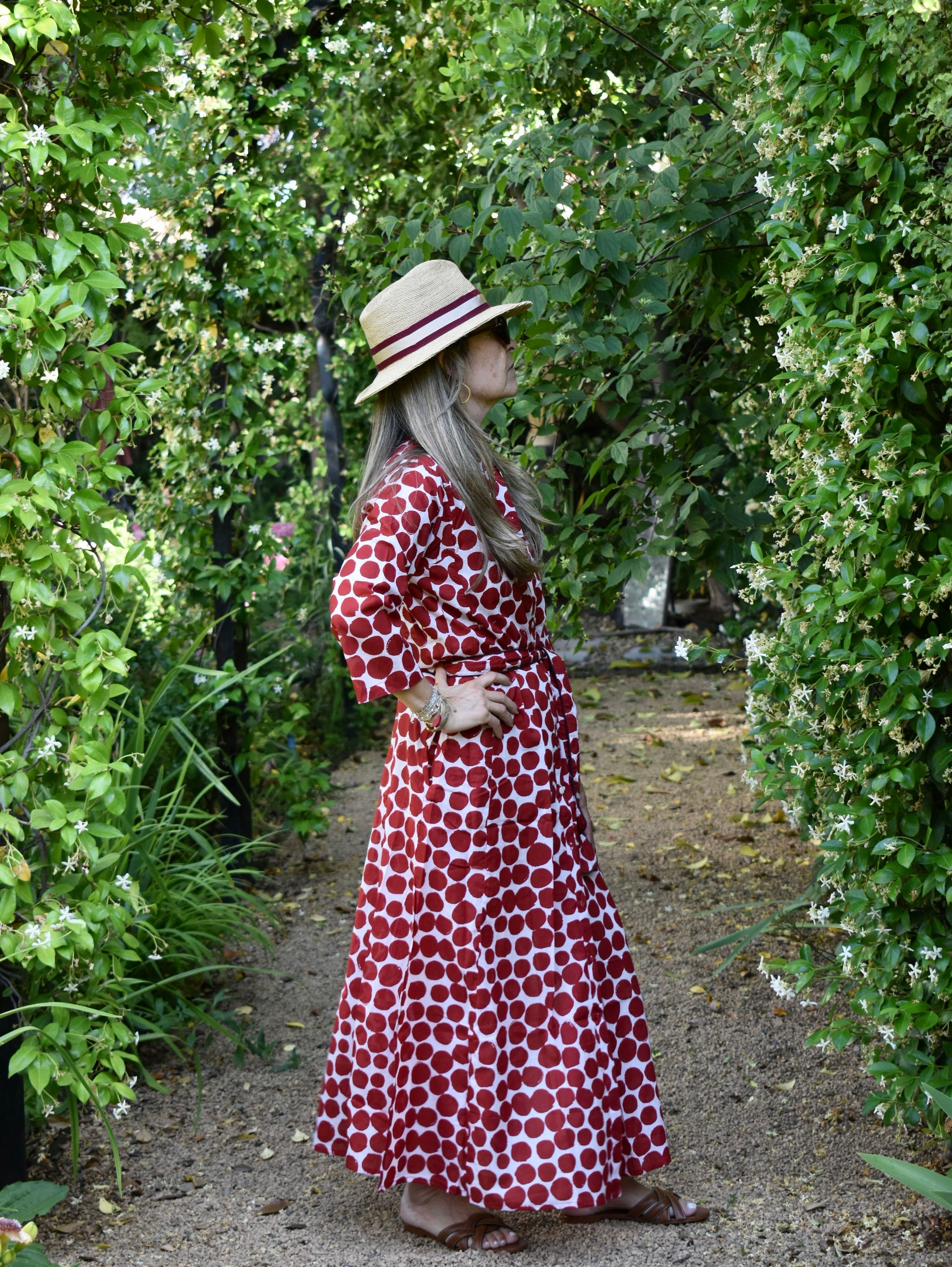 Túnica Brise Lunares rojos