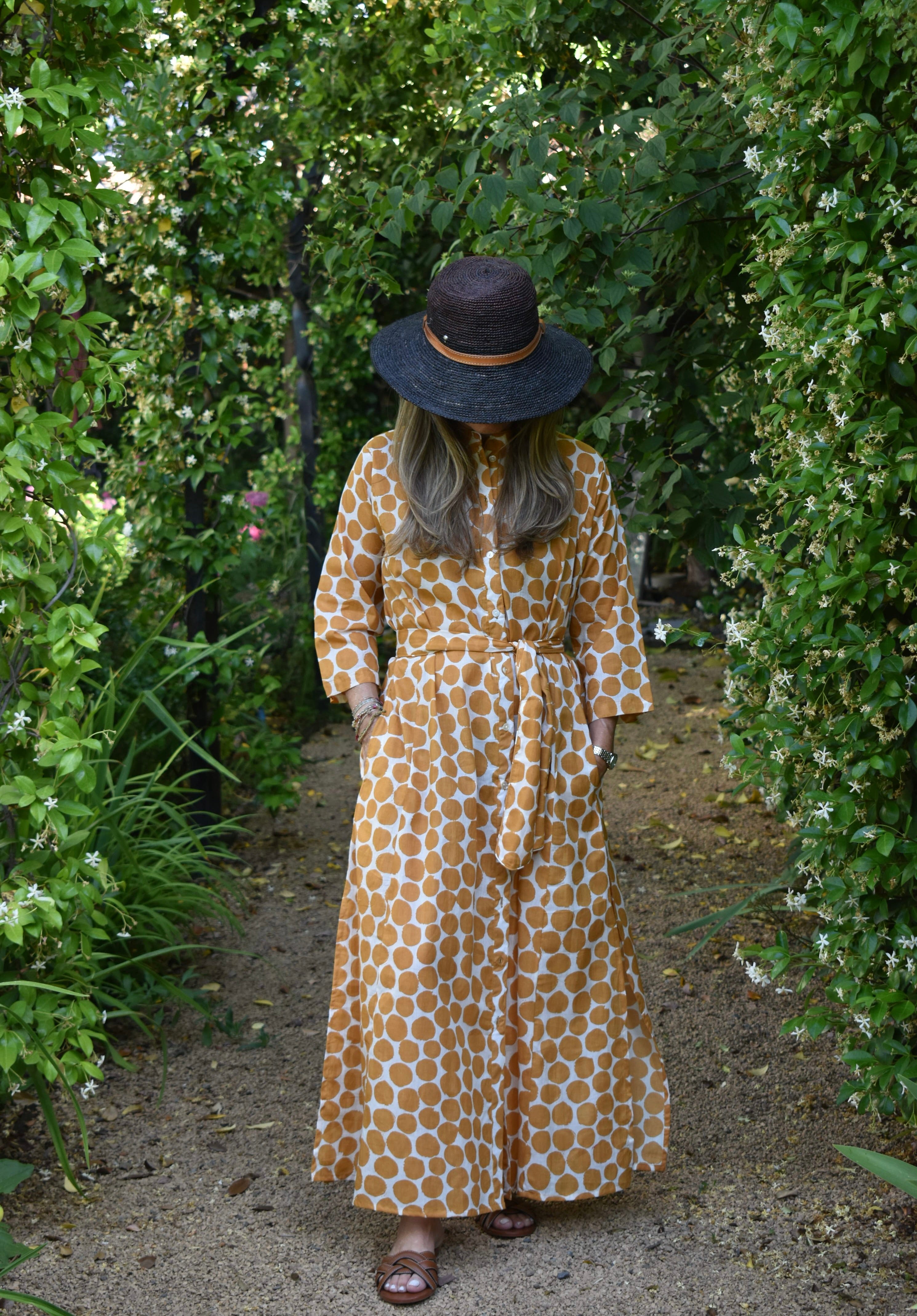 Túnica Brise Lunares Amarillos