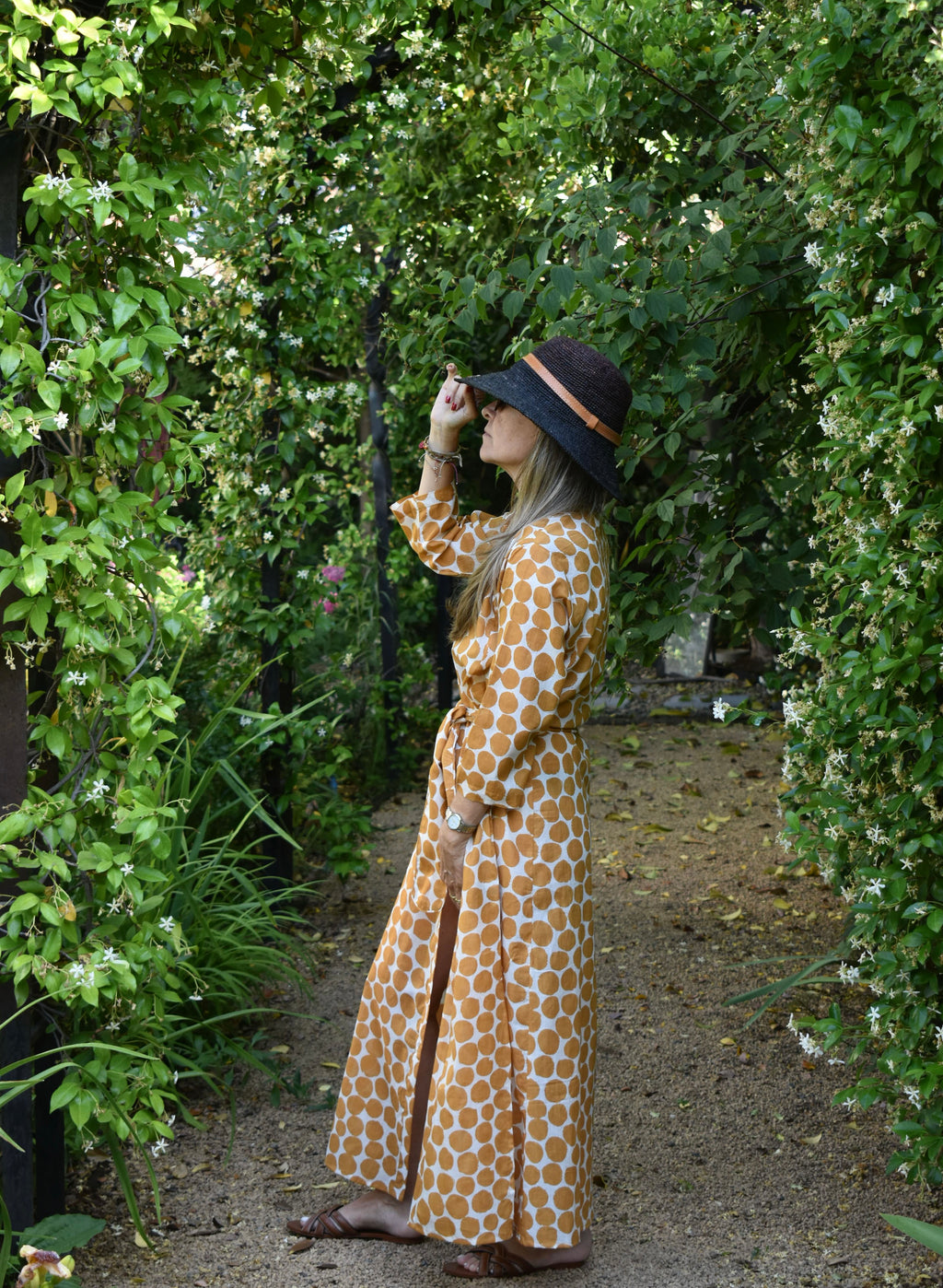 Túnica Brise Lunares Amarillos