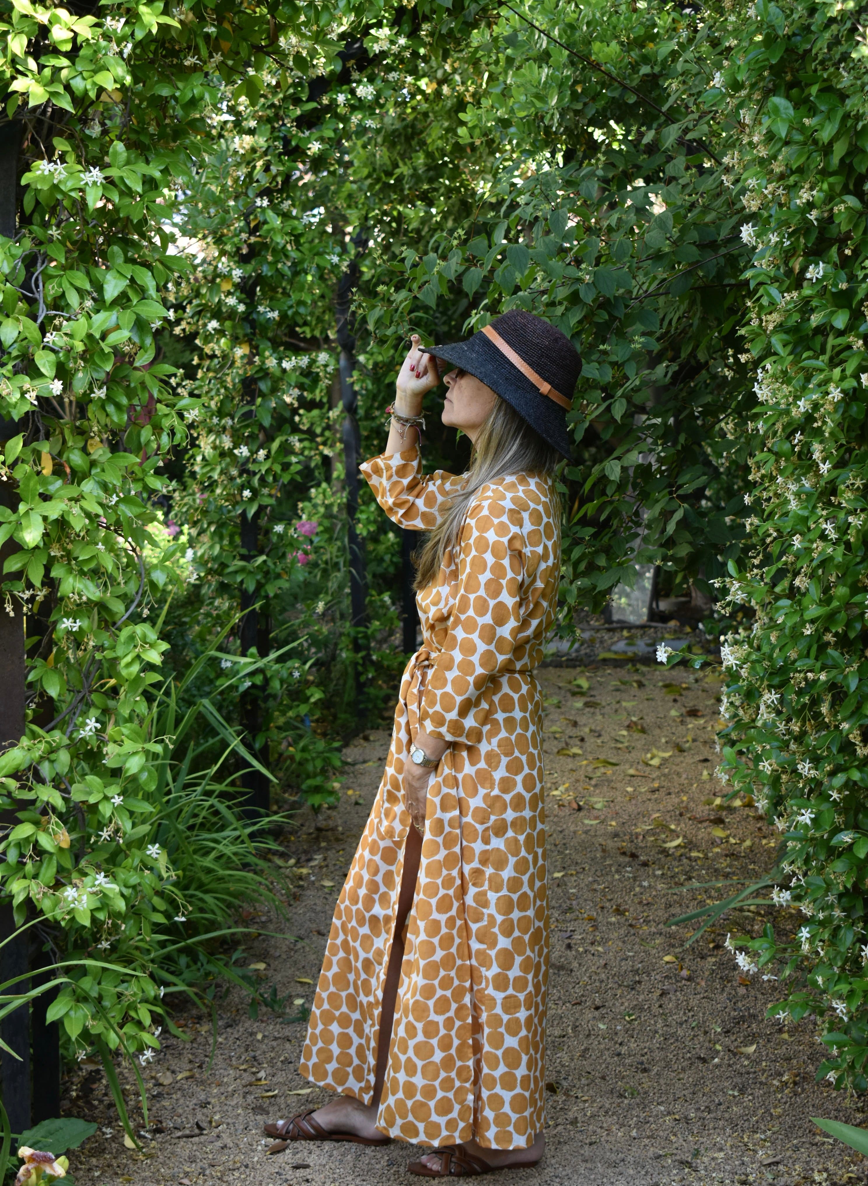 Túnica Brise Lunares Amarillos