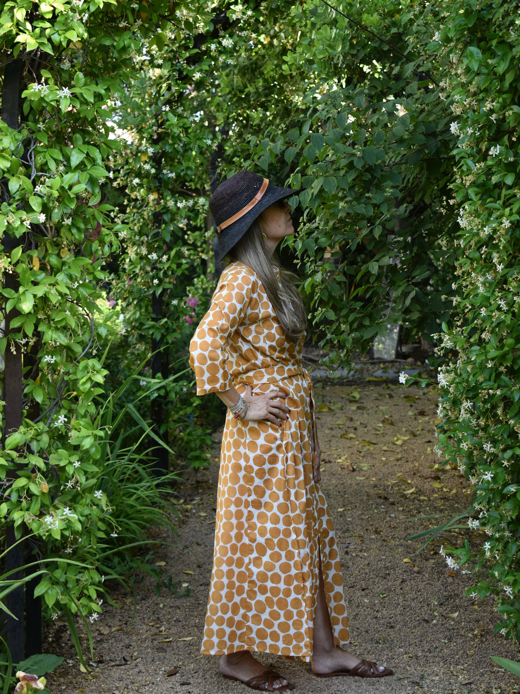 Túnica Brise Lunares Amarillos