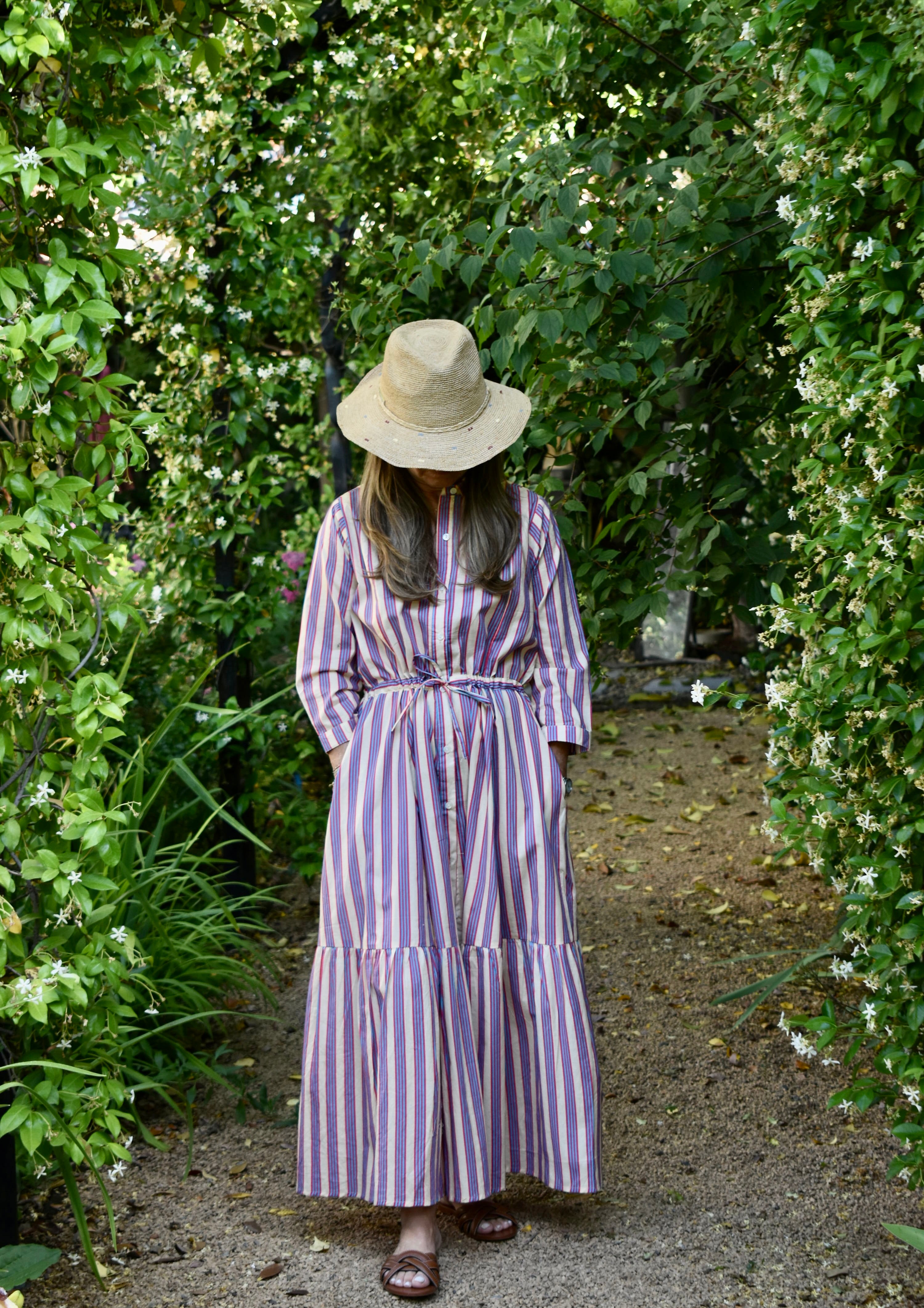 Vestido Grasse Rayas