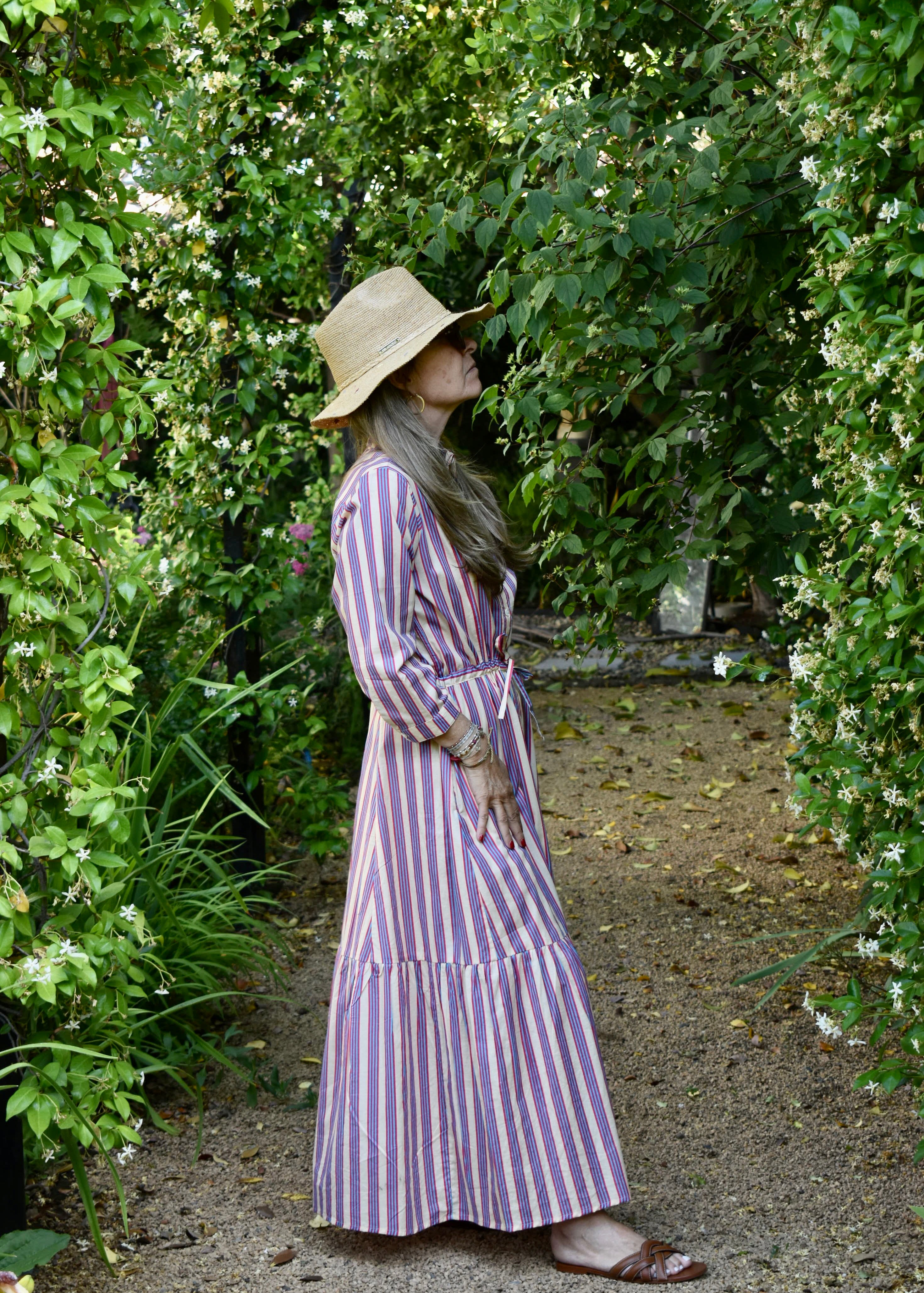 Vestido Grasse Rayas