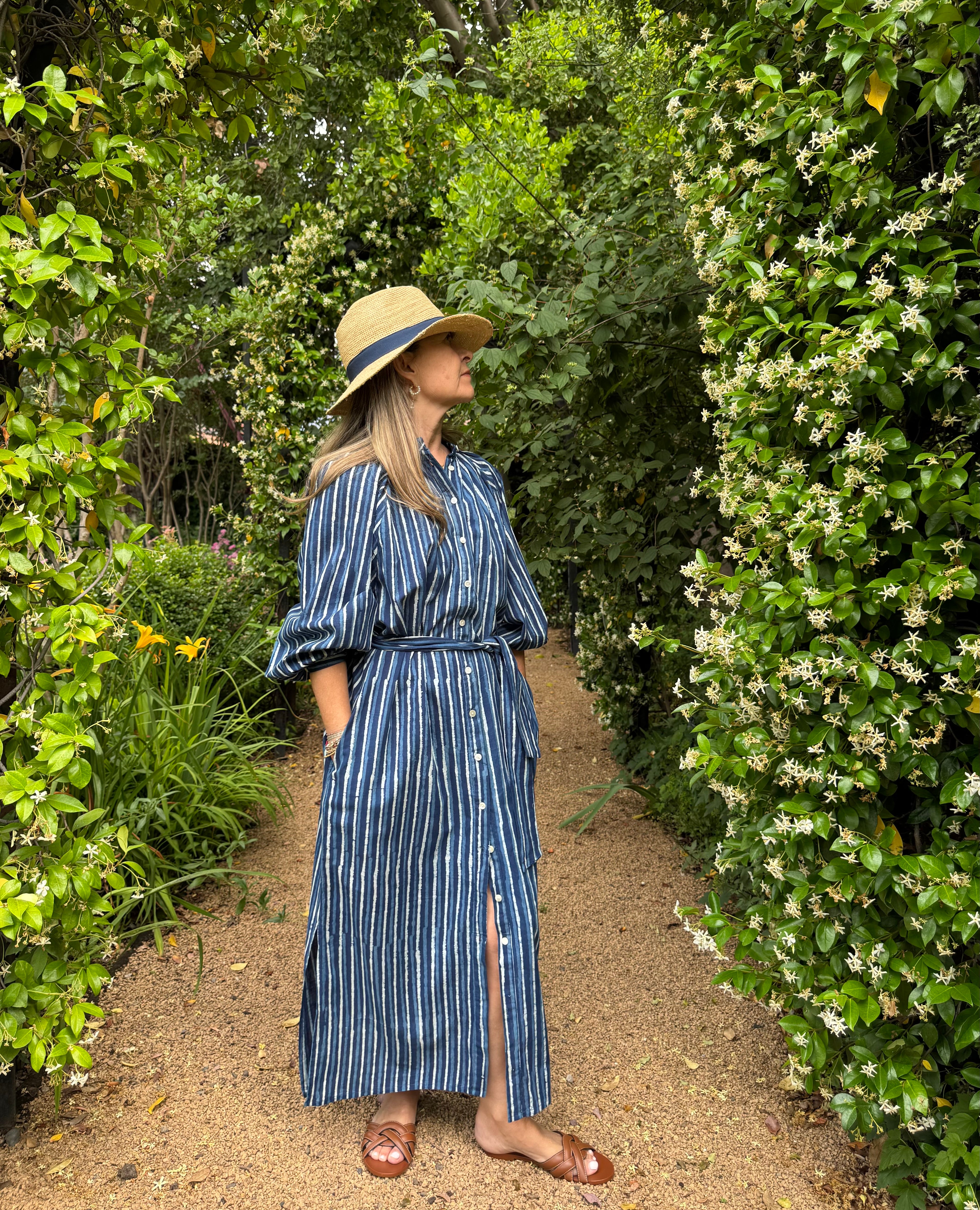 Túnica Antibes Rayas Azules