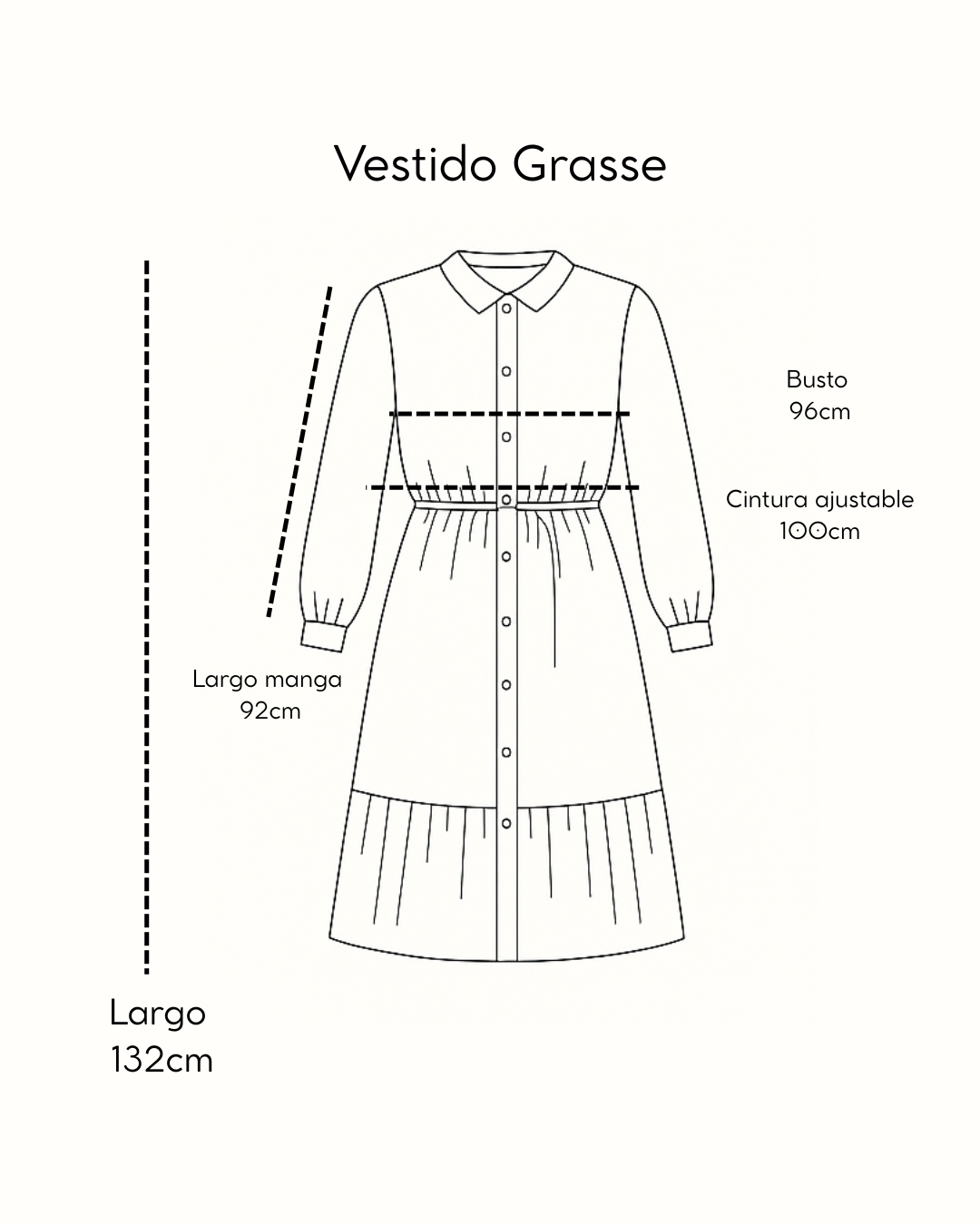 Vestido Grasse Rayas