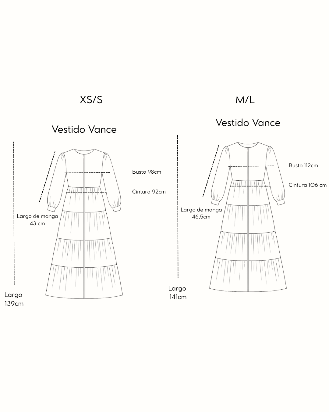 Vestido Paneles Vance Paisley azul