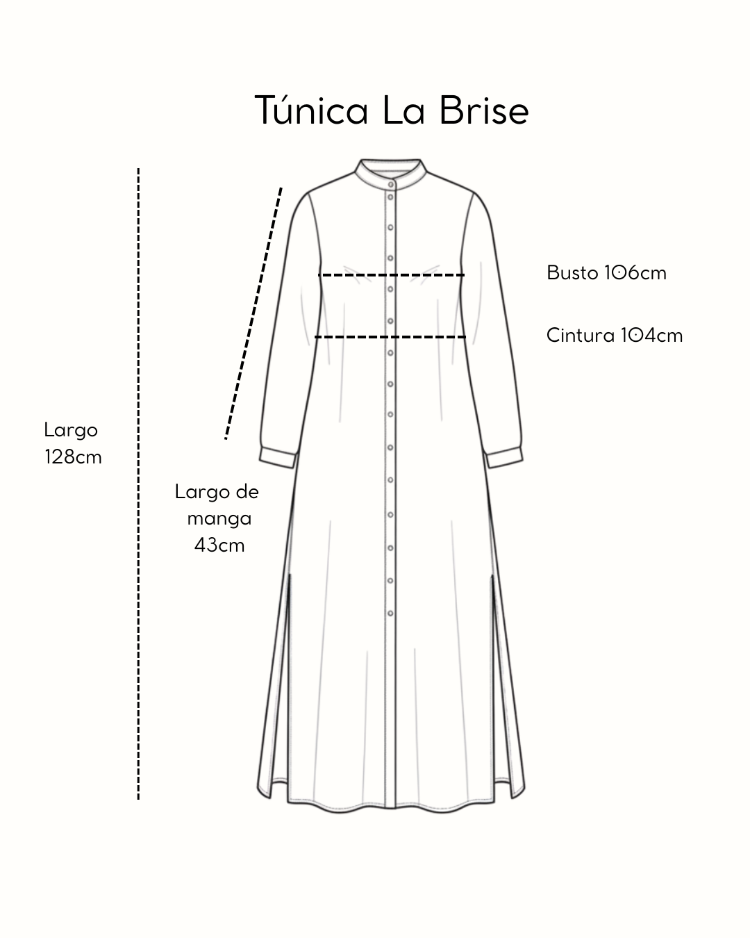 Túnica Brise Lunares Amarillos