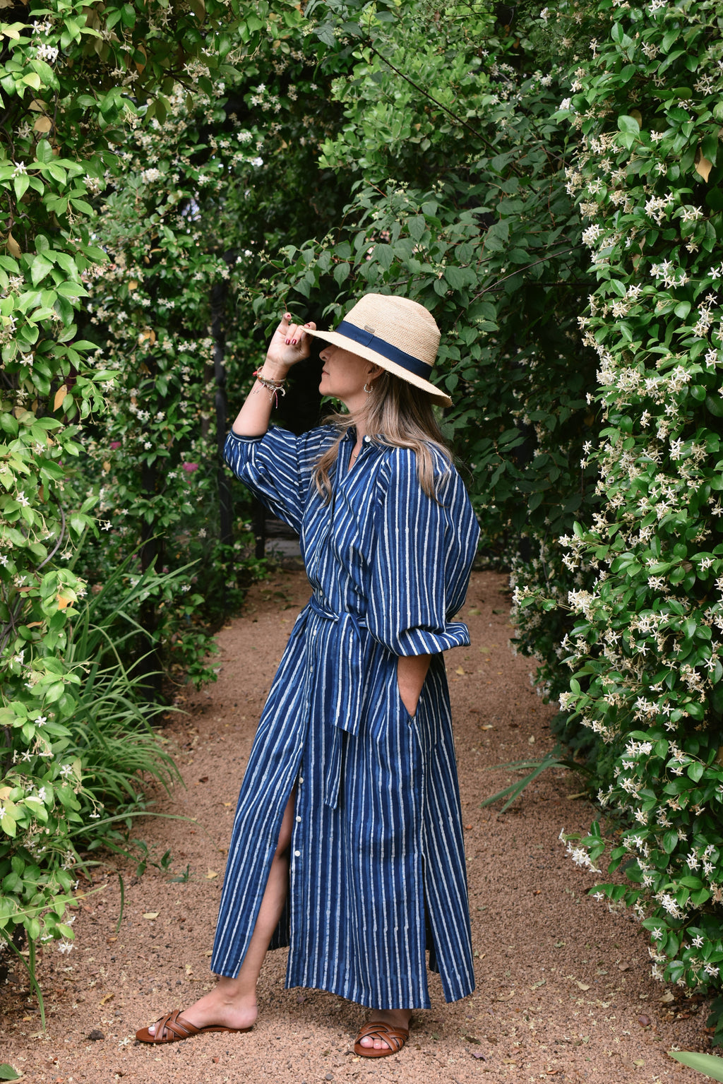 Túnica Antibes Rayas Azules